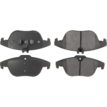 Centric Posi Quiet Semi-Metallic Brake Pads with Hardware , Posi Quiet 104.13411 104.13411